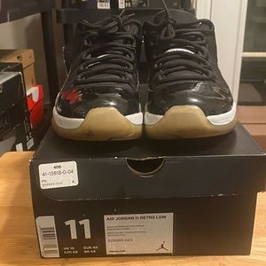 Nike Air Jordan 11 Low (2014) Infrared; Size 11